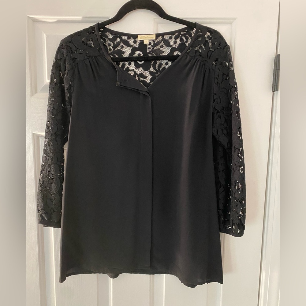 Shoshanna Black Silk Shirt